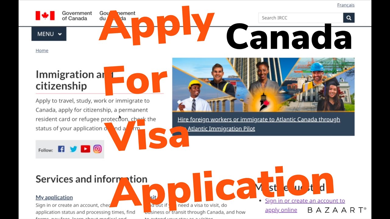 How to apply for a Visa after getting Work Permit In Canada I Part-1