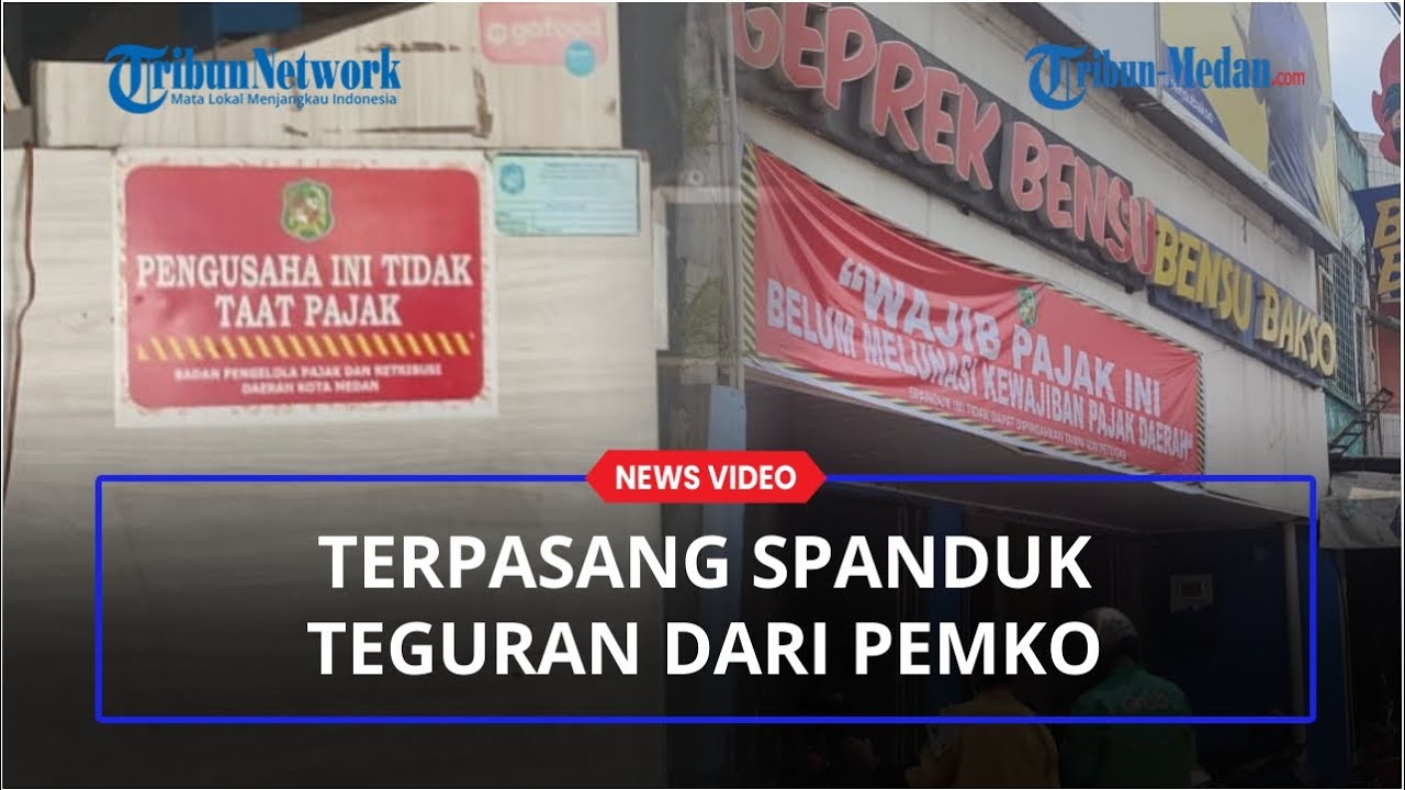 DIDUGA Tunggak Pajak, Restoran Milik Artis Ternama yang Berada di Medan Dipasang Spanduk Teguran