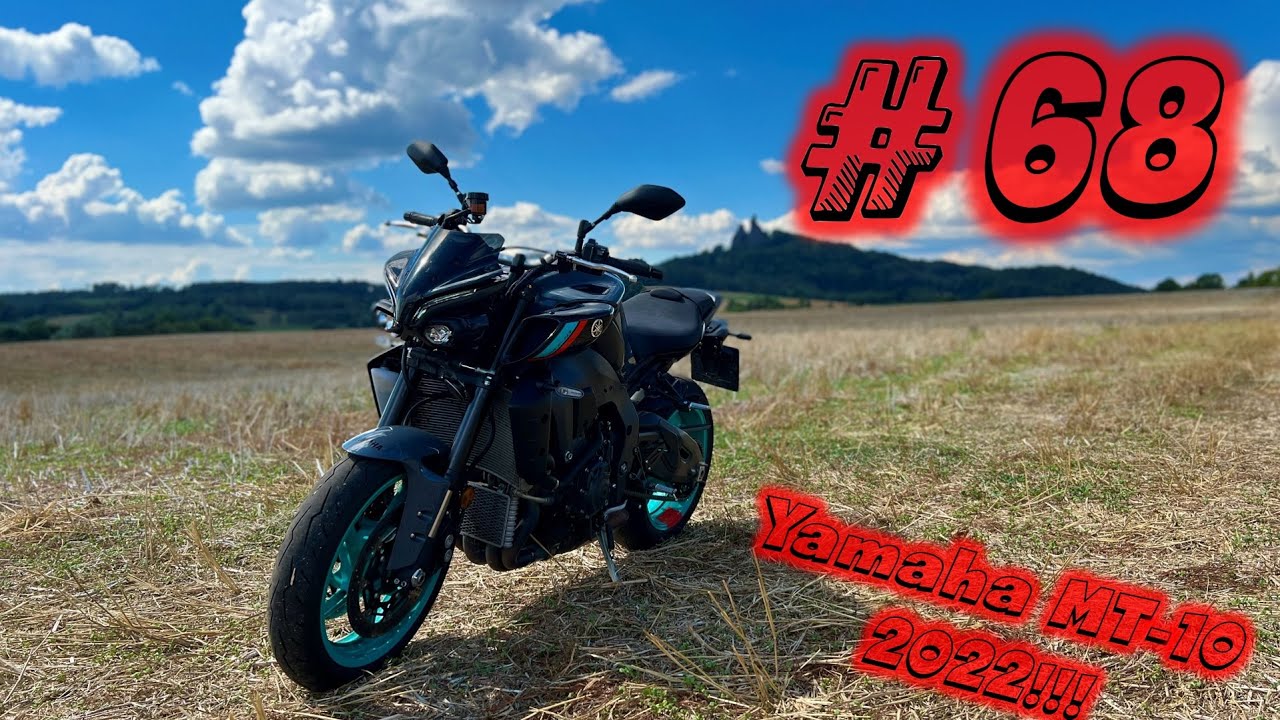 MotoVlog #68 CZ/SK 2022 - Dostal jsem novou motorku k narozeninám / Yamaha MT-10 2022 / Hrad Trosky/