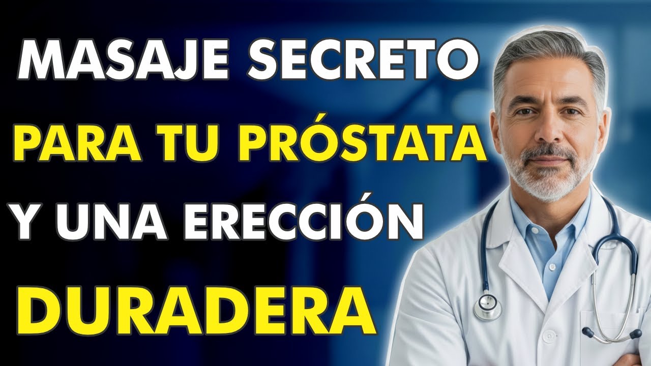 Urólogo Revela • El Mejor Masaje que Alivia tu Próstata y endurece el Pene En Segundos