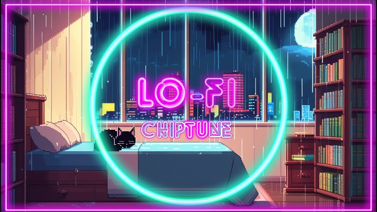 🎵 Lofi Chiptune Jazz & 8-Bit Vibes: Relax, Focus & Chill