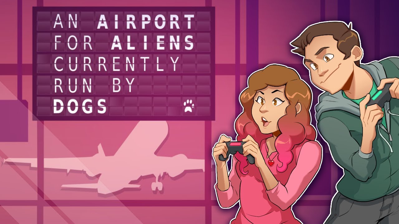 An Airport for Aliens Currently Run By Dogs - As Advertised