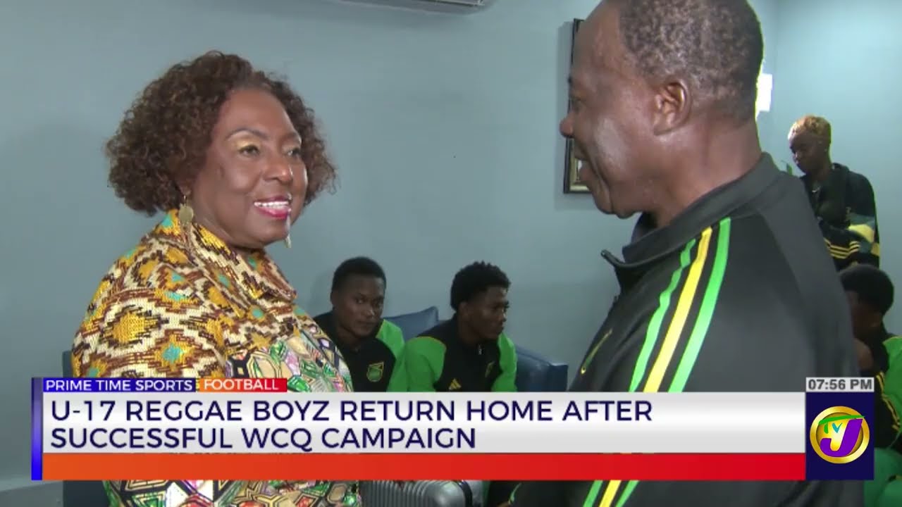 U-17 Reggae Boyz Return Home After Successful WCQ Campaign | TVJ Sports