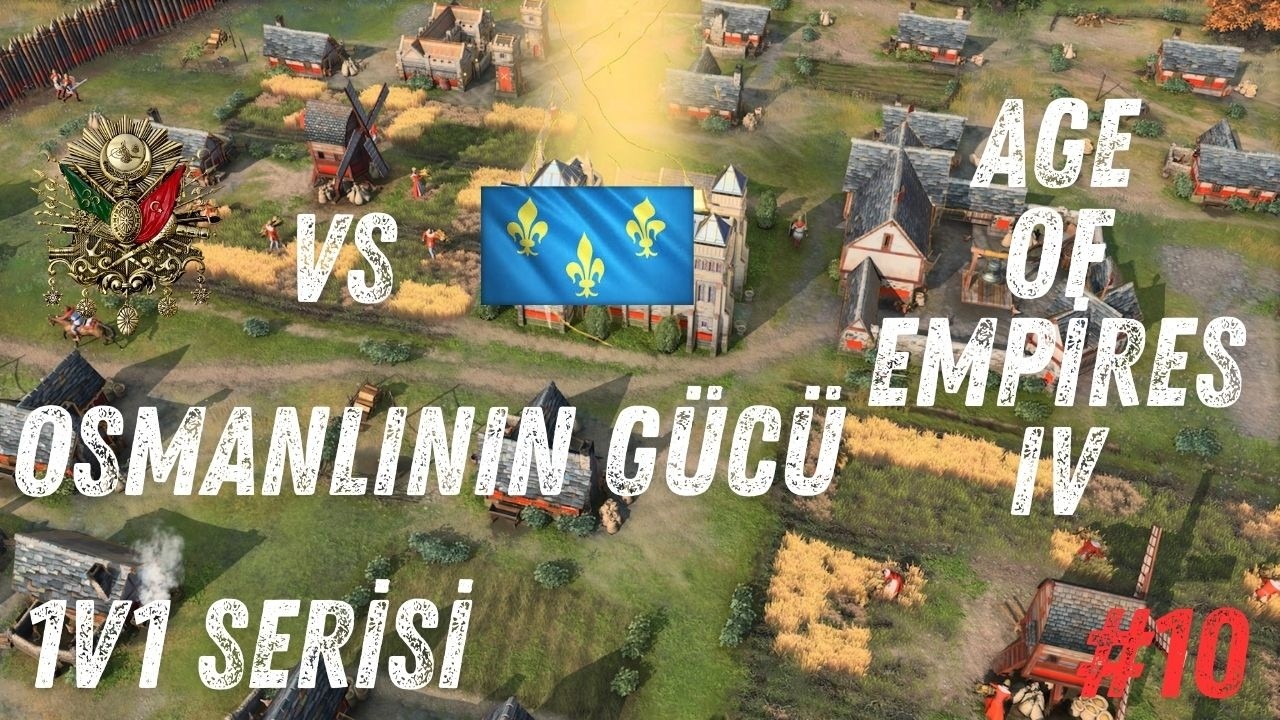 #ageofempires ıv   1v1 serisi 10 bölüm neler neler