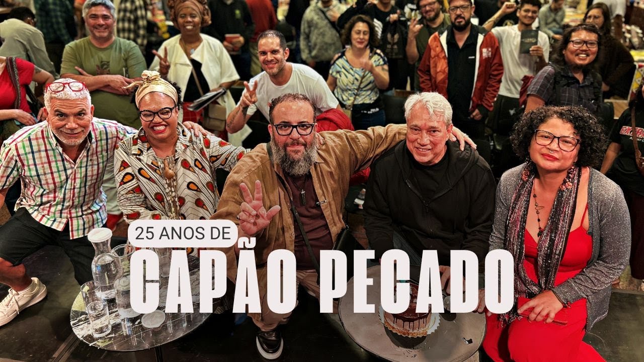 Capão Pecado 25 anos! A festa de um livro de periferia