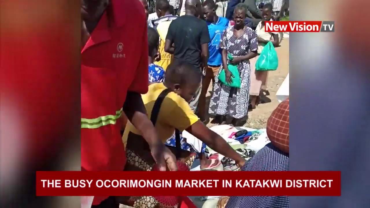 The busy Ocorimongin Market in Katakwi district