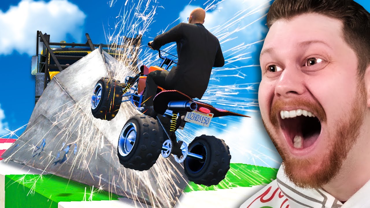 he RAGE QUIT his LIFE... (GTA 5 Face to Face Race)