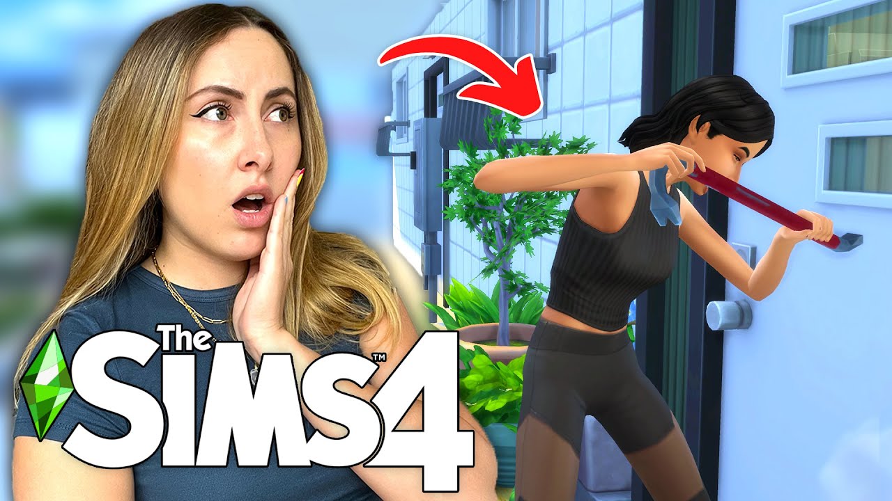Zij is AAN HET INBREKEN! 😱 - De Sims 4 - Aflevering 31