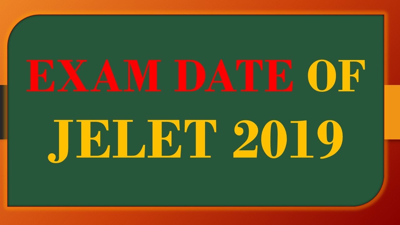 Exam Date of Jelet 2019 | Lateral Entry | B.Tech Admission | Deck Out Knowledge |
