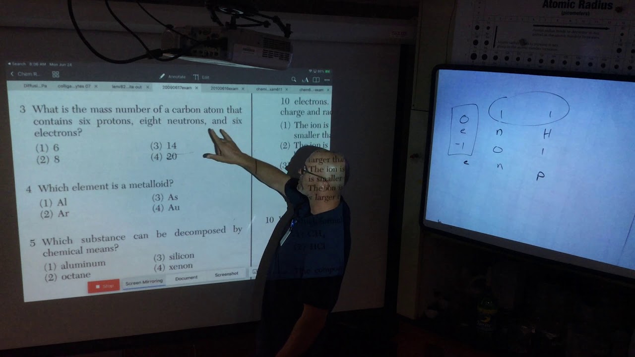 Chemistry Regents Review Session - Comparative - 2019