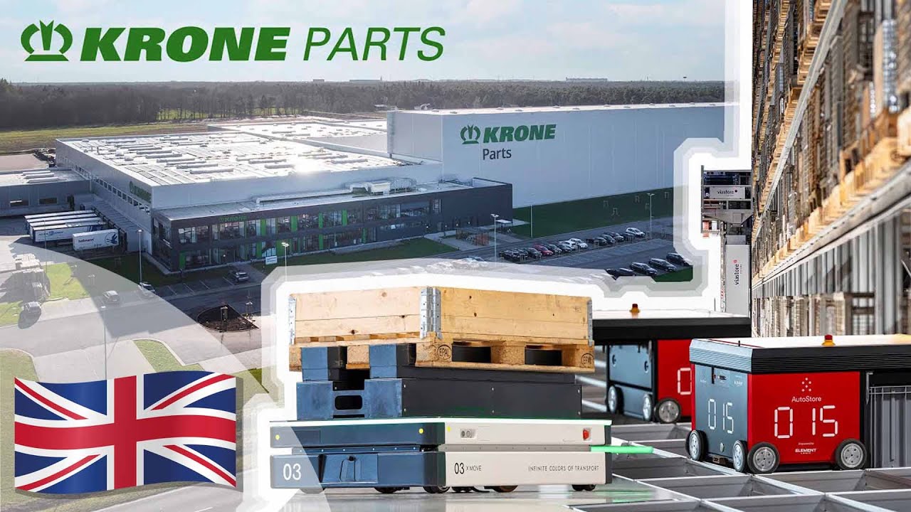 KRONE’s New Spare Parts Center – Innovation meets Efficiency! 📦