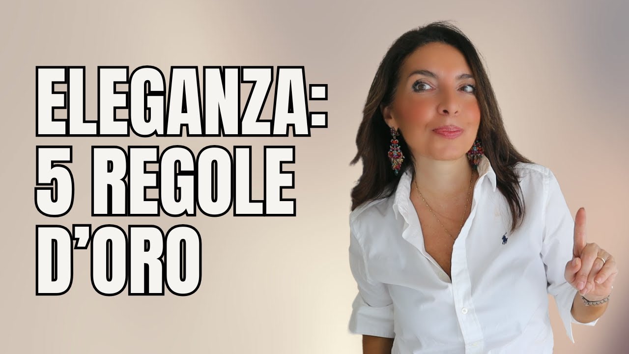 5 SEGRETI per vestirsi con CLASSE ogni giorno