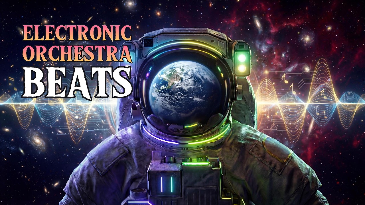 ORCHESTRAL SPACE BEATS No.1 🎸✨🎻🚀🛰️🎵 REMASTERED & BASS BOOSTED - for Work, Gaming, Study