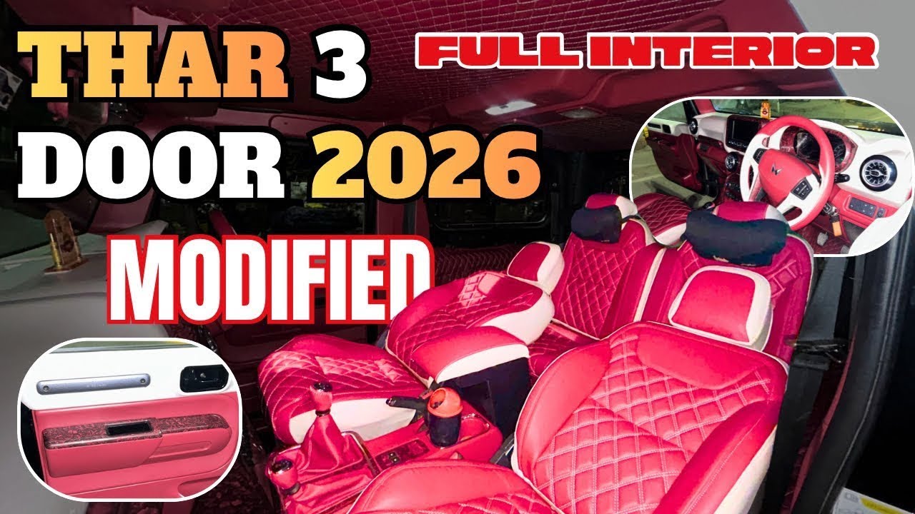 2026 Thar Facelift Full Interior Modified || 2026 Thar Facelift Modified ||