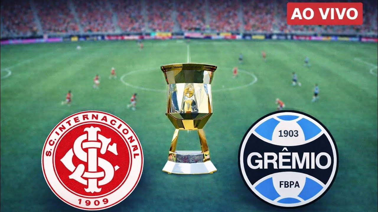 🔴 INTERNACIONAL X GRÊMIO AO VIVO COM IMAGENS | GRENAL NA FINAL DO GAUCHÃO | ASSISTA SIMULAÇÃO PES