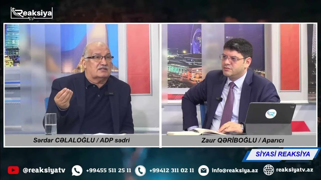III Dünya müharibəsi qapıda. Bizi nə gözləyir?! - Sərdar Cəlaloğlu ilə SİYASİ REAKSİYA