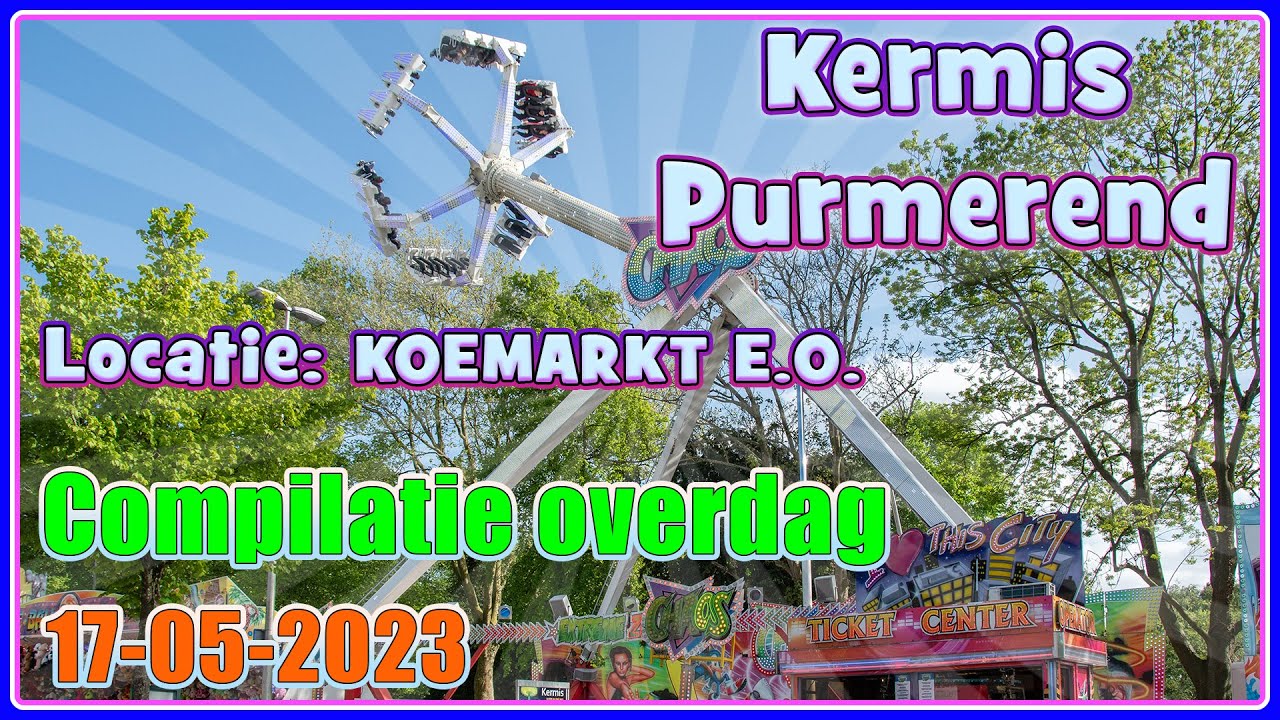 Kermis Purmerend 2023 - Compilatie overdag #86