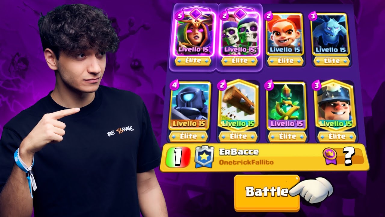 GIOCO il BACCE DECK da #1 in ITALIA! HO CREATO UN MAZZO META - Clash Royale ITA