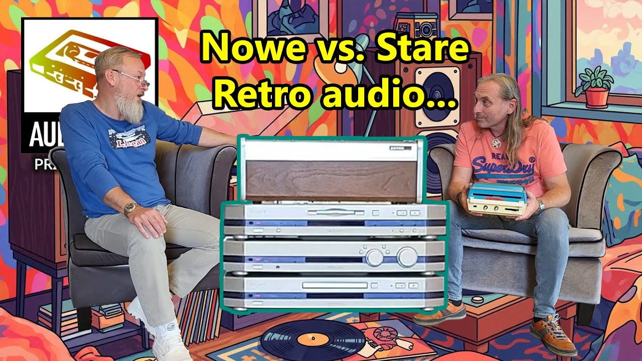Nowe vs. Stare Retro Audio ;) Audio Azyl #378 #Vintageaudio #hifi