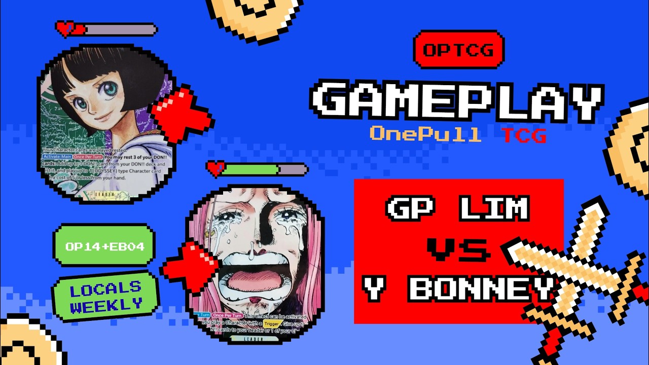 Weekly Locals OPTCG  - Round 2 Lim vs Bonney