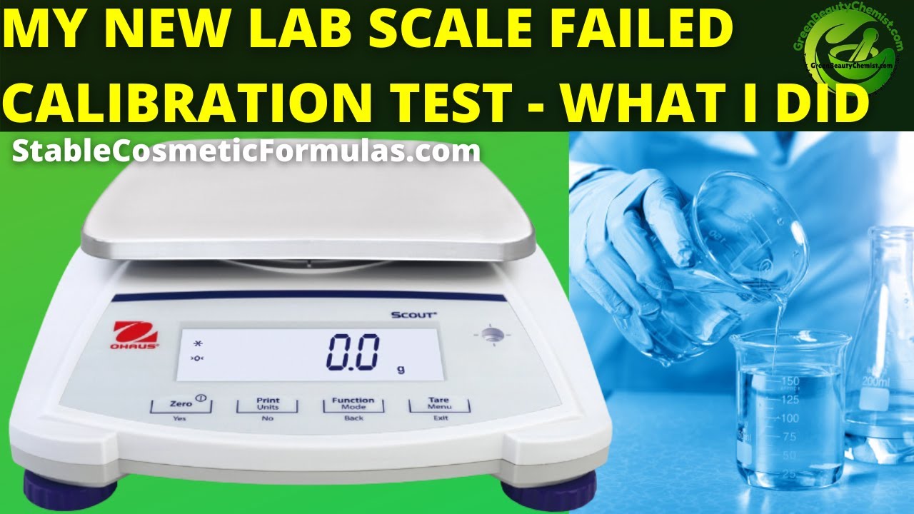 OHAUS SJX6201N/E Calibration Failed! - What To Do When You Get A Defective Lab Scale