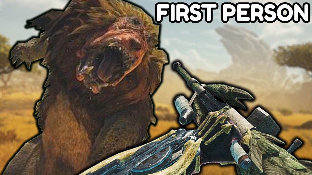 Monster Hunter Wilds But It Is a First Person Shooter - FPS Wilds