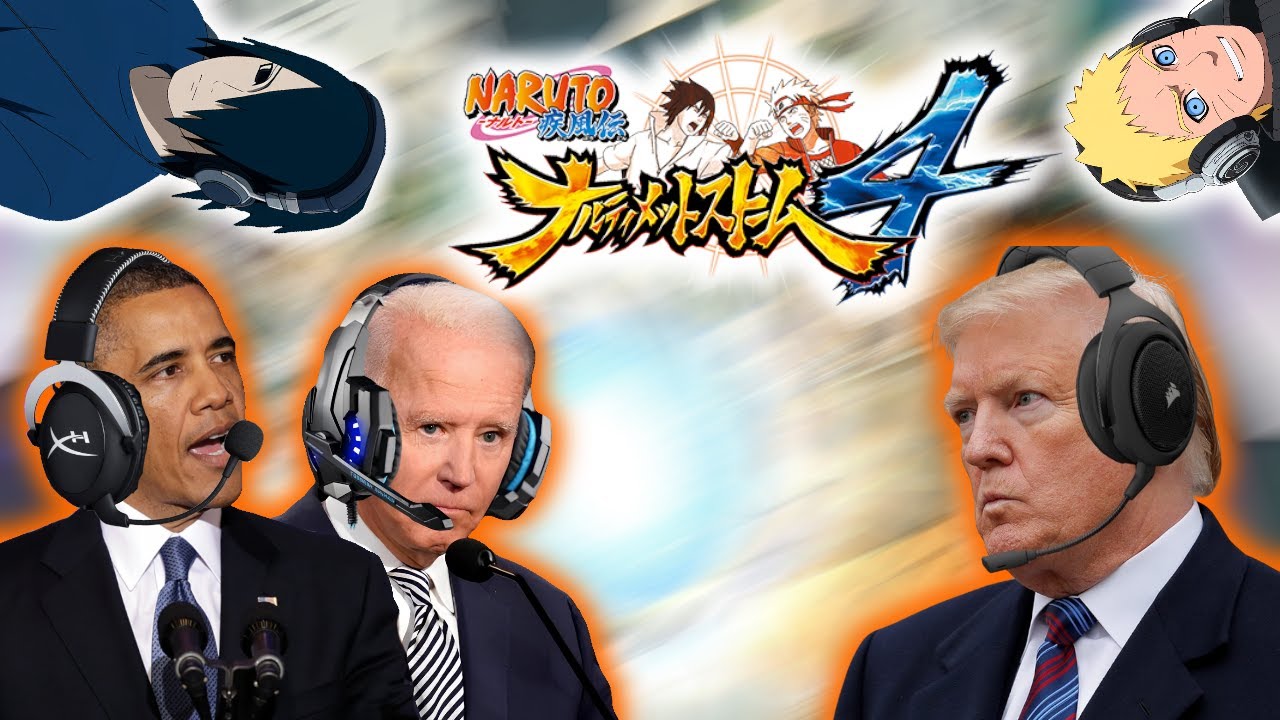 PRA: President trio play storm 4 ft Sasuke and Naruto