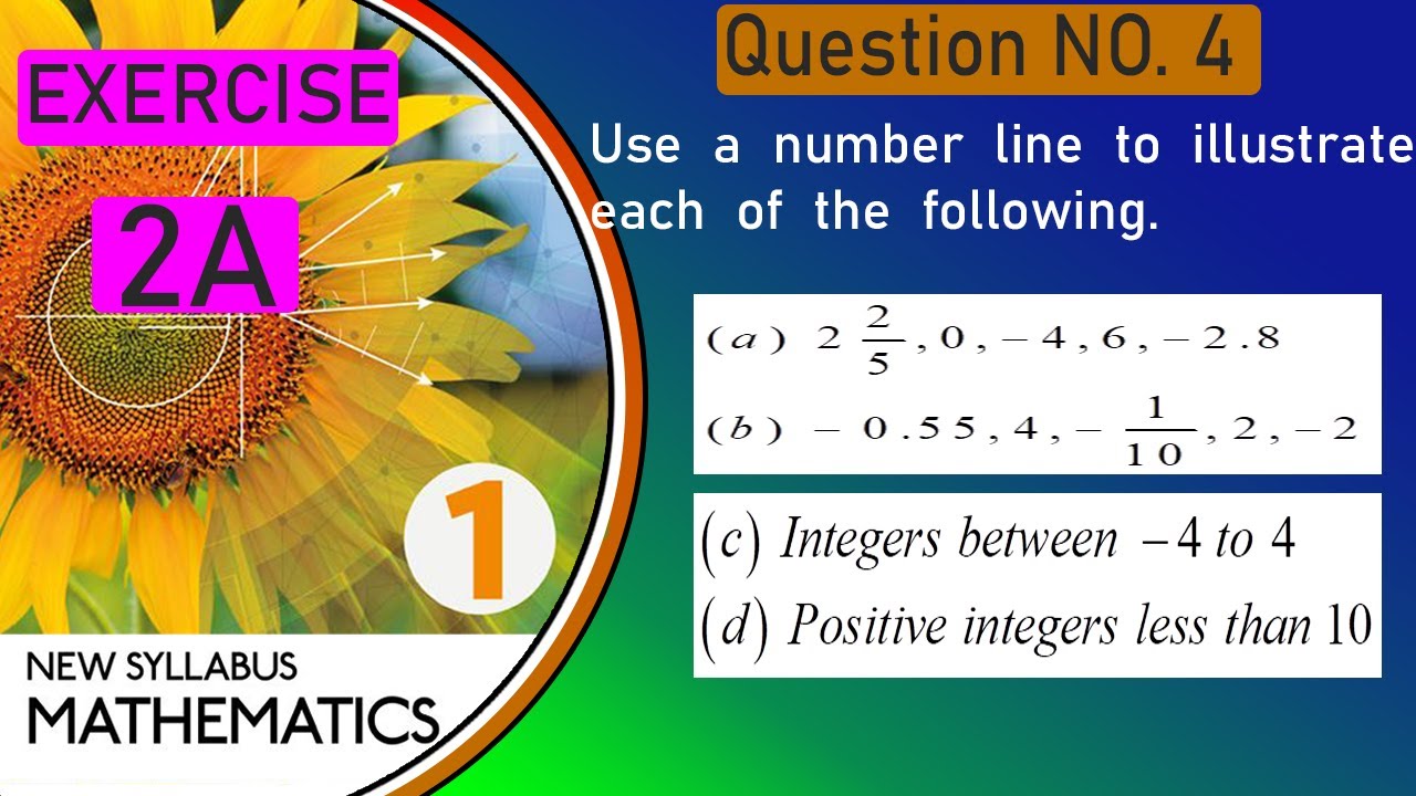 D1 Math Exercise 2A Question 4 | Exercise 2A Question 4 | D1 Math Oxford New Syllabus | D1 Maths #d1