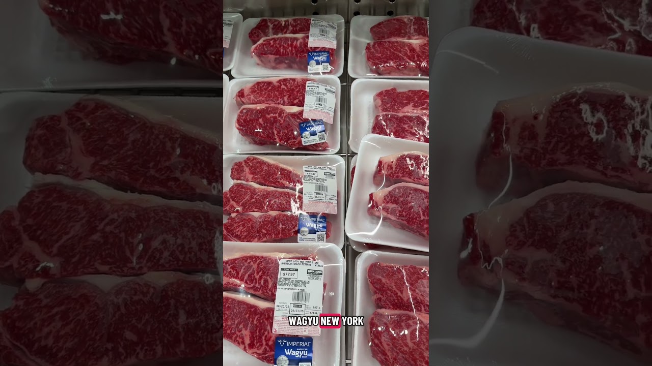New finds at Costco August 21, 2025. Happy shopping! #costcofinds #costcohaul #costcowagyu