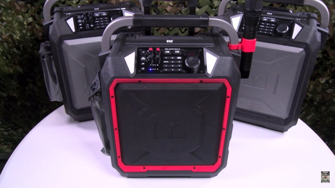 Monster Rockin Roller Pro - Wireless Indoor/Outdoor Bluetooth Speaker