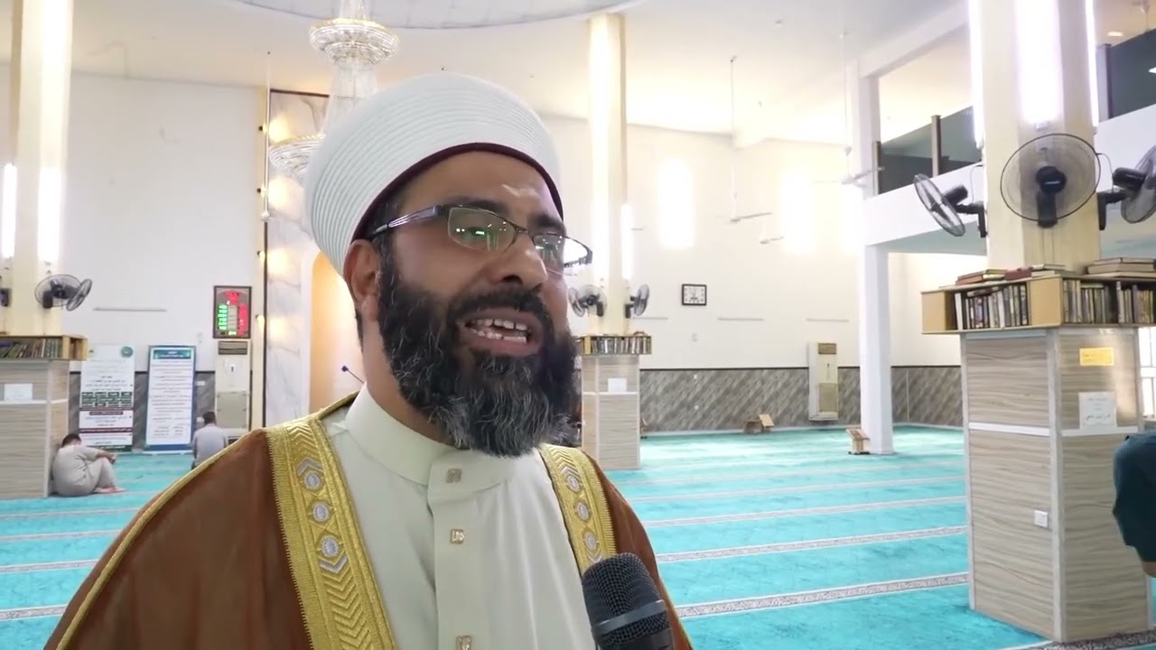 زيارة معالي رئيس ديوان الوقف السني إلى جامع أمير المؤمنين عمر بن الخطاب
