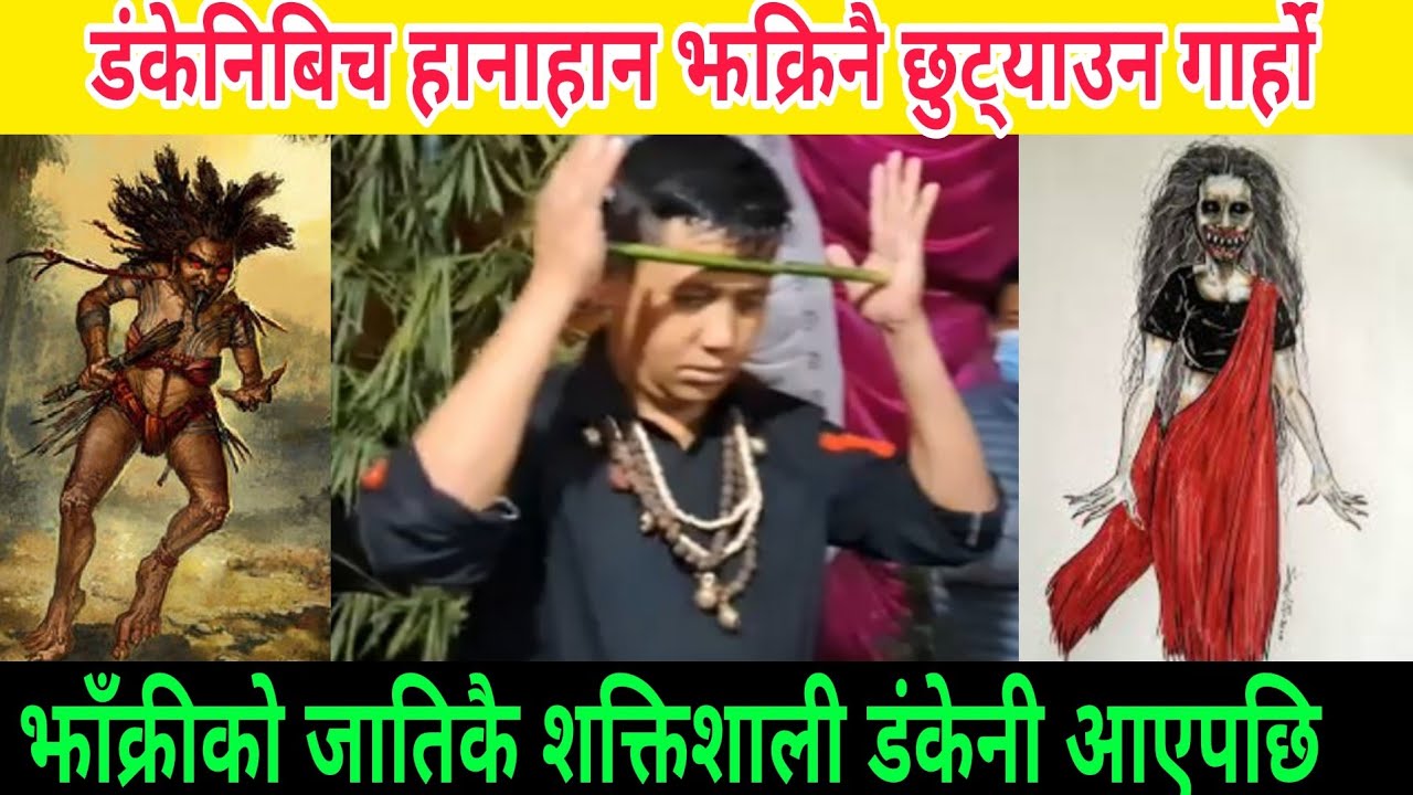 धामीझाँक्री जातिकै शक्तिशाली डंकेनि आयो , बो क्सि बिध्यको 90%माता 10%मात्र धामी