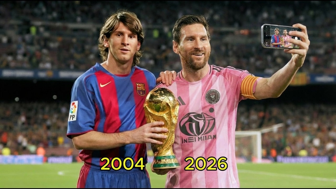 MESSI: The GOAT Evolution (2004-2026) | All Trophies! 🐐🏆