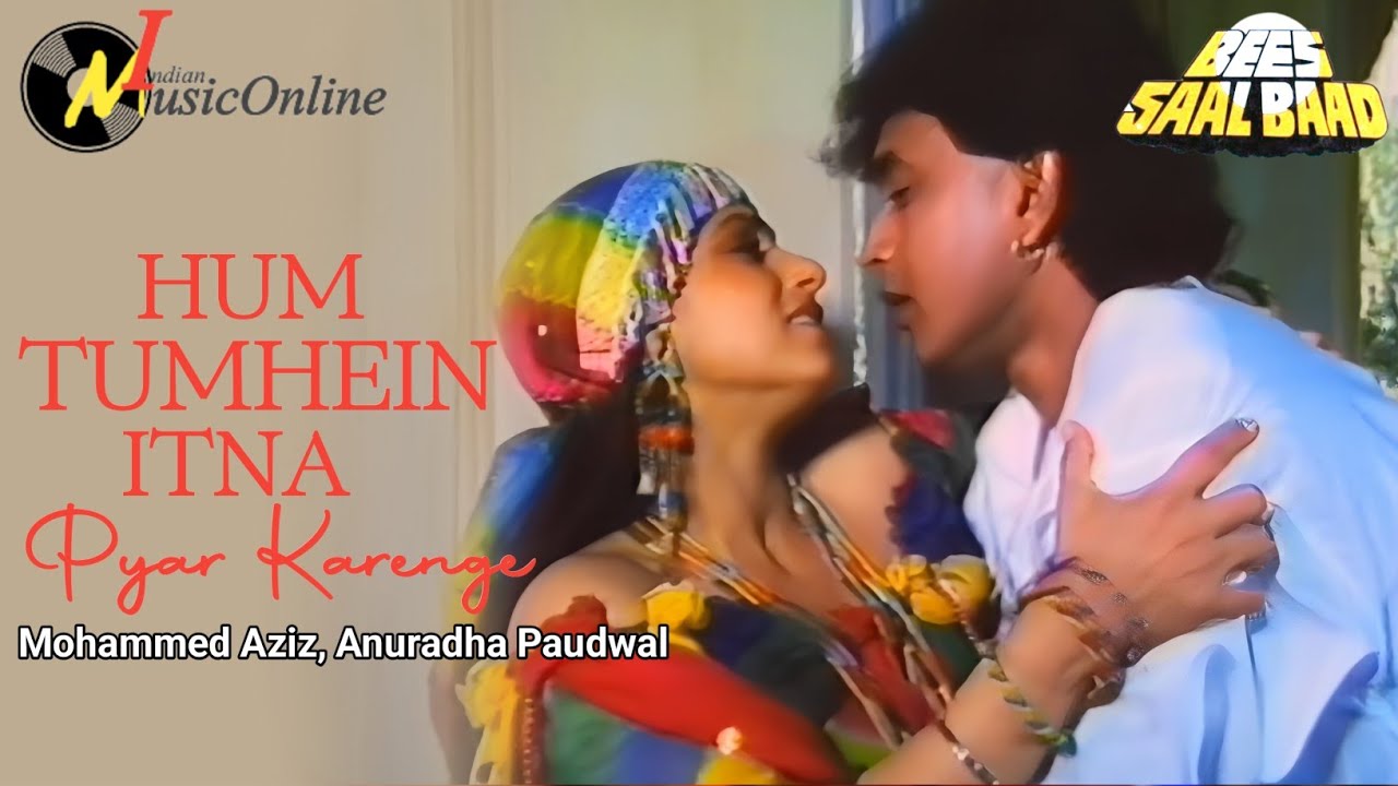 Hum Tumhein Itne Pyar Karenge | Bees Saal Baad 1989 | Full Video Songs | Mithun Chakravarty | 1080p