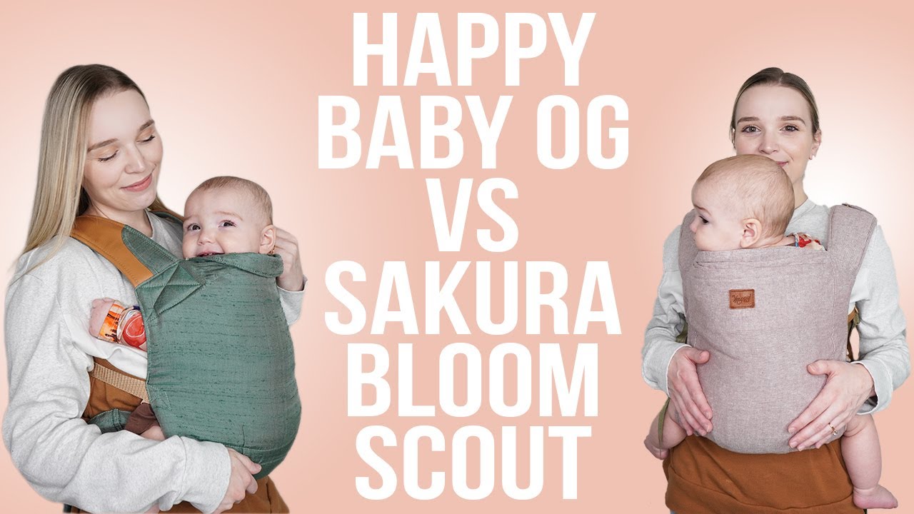 HAPPY BABY ORIGINAL VS SAKURA BLOOM SCOUT? | BEST SSC FOR BABY | BEST BABY CARRIER 2022