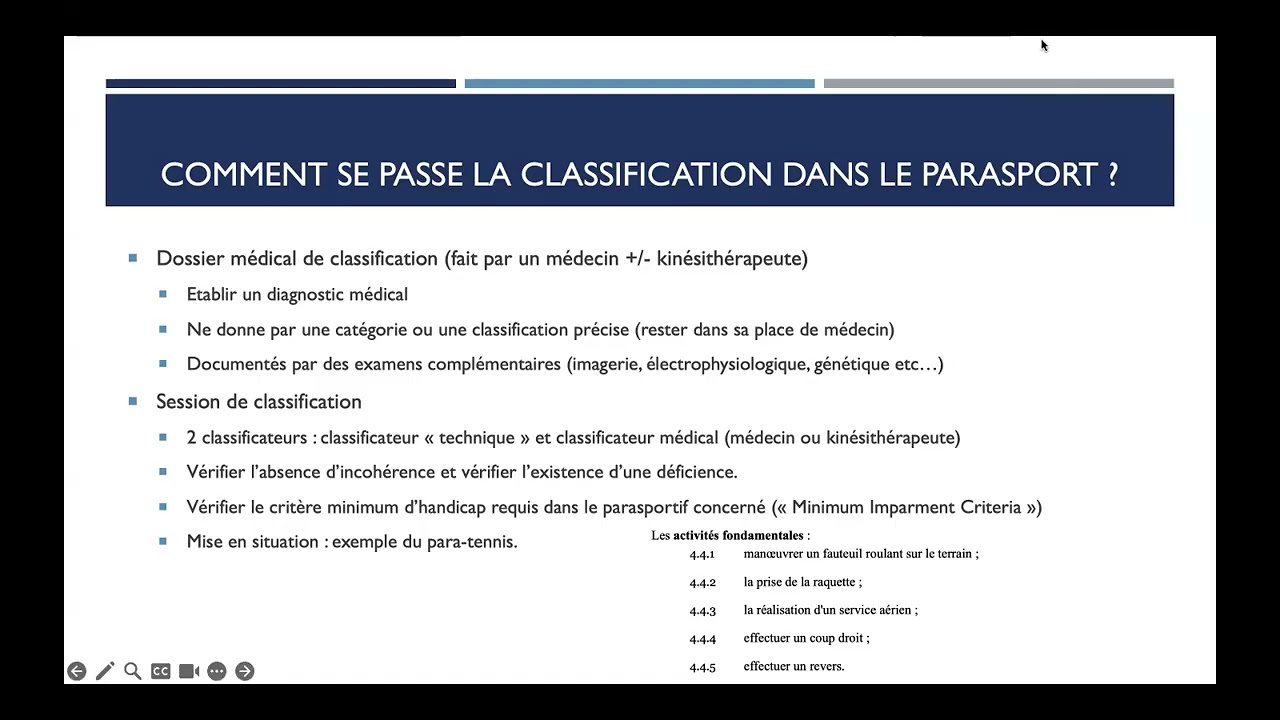 Webinar CJMS 25 26 #4   Spécificités du Parasport   Dr Thilbault GOEPFERT