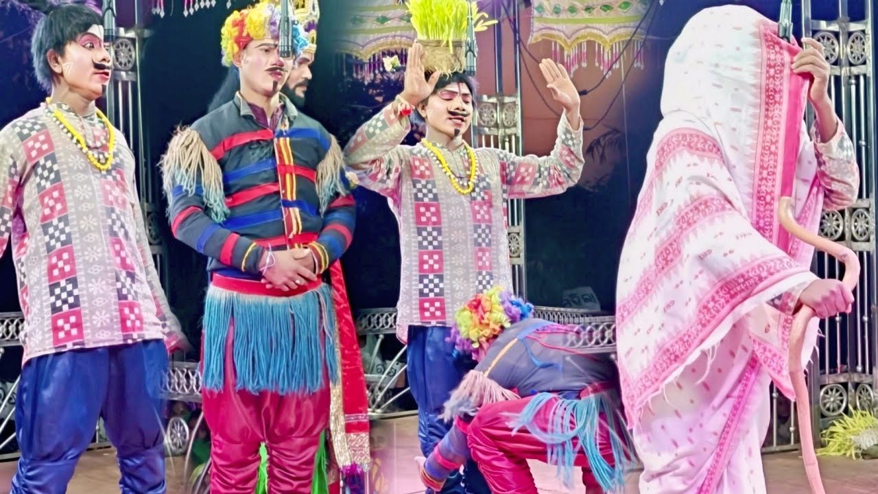 Borguda Natak 2025 ||😄 Jogendr & Linga New Comedy 😄Ken Bagdhara Pakhan Mar Laa re#trending 