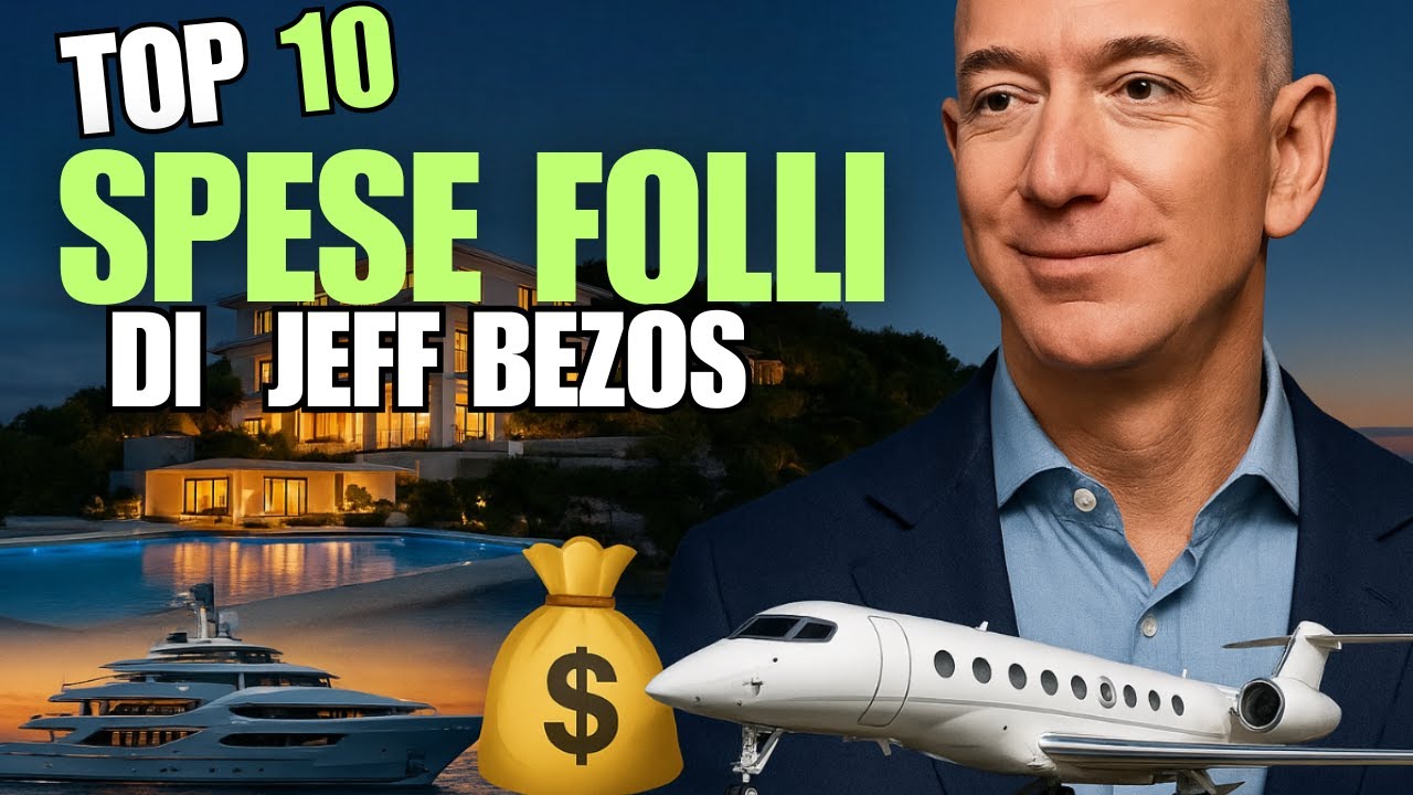 Top 10 Acquisti Assurdi di Jeff Bezos: Dal SuperYacht alle Ville Milionarie”