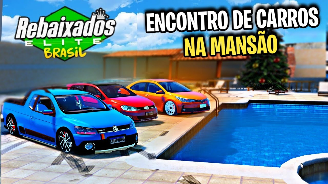 MEGA ENCONTRO DE CARROS NA NOVAS CASA COM PICINAS REB