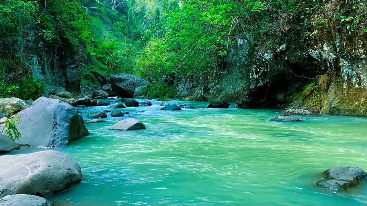 Gentle River Sounds Flowing for Sleep, Relaxation, Stress & Anxiety Relief