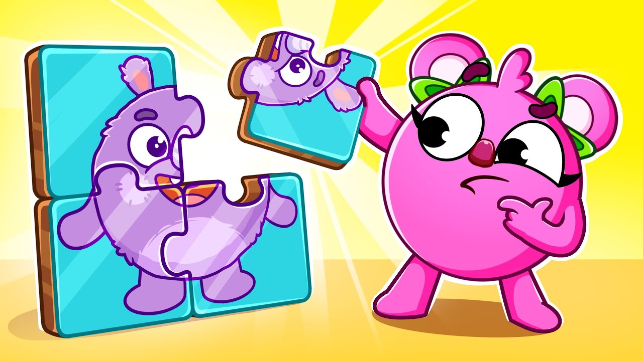 Toy Turned into a Puzzle!🧸🧩💫 Kids Songs 🐱 by TinyTracks Playhouse TV
