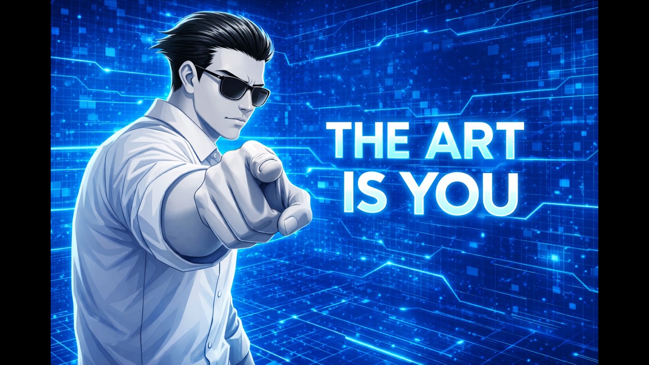 superBlast - The Art is You - @skyebrows Tribute Song (Official Lyric Video)