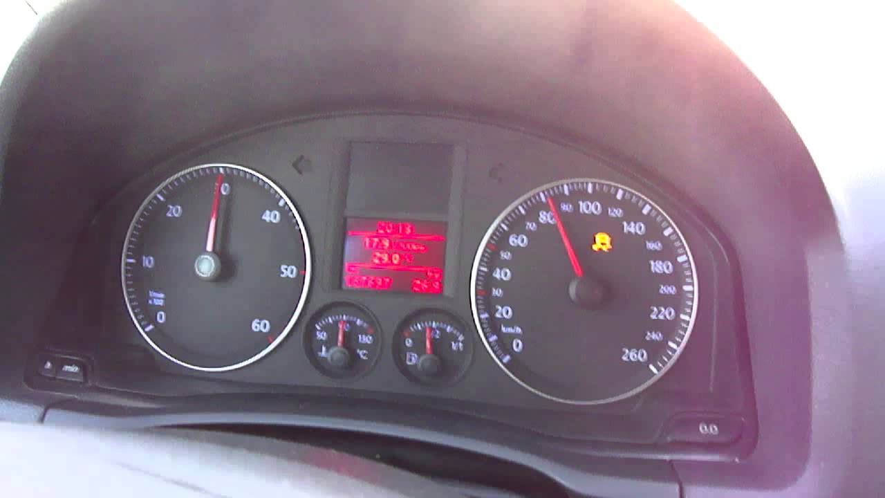 Volkswagen Golf V 1.9 TDI  90hp | BRU  acceleration 20-120 km/h