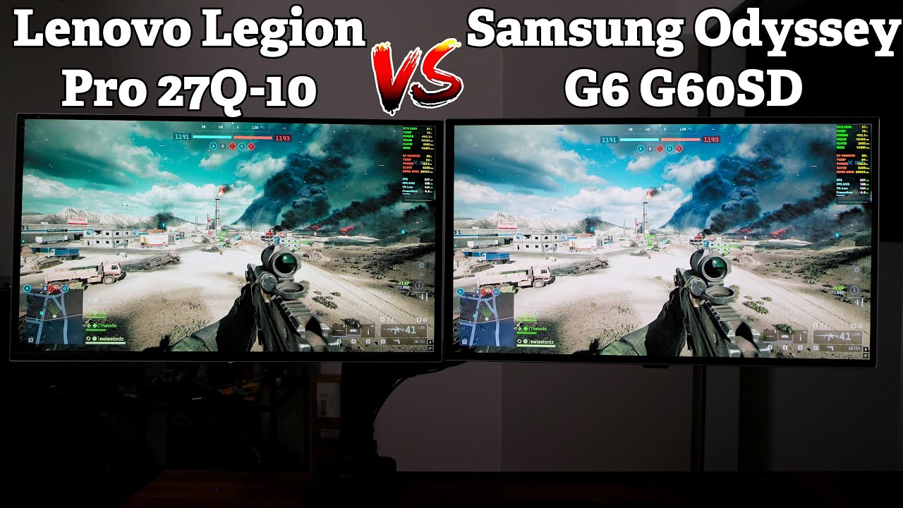 Battlefield 6 - Lenovo Legion Pro 27Q-10 VS Samsung Odyssey G6 G60SD | POV Gameplay