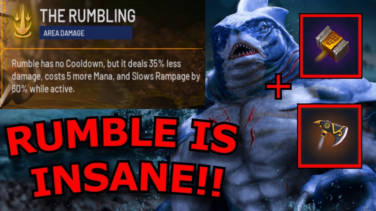 RUMBLE RAMPAGE OP - Predecessor Ranked Gameplay