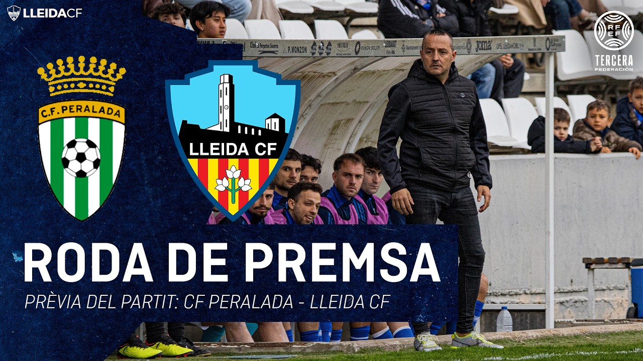 RODA DE PREMSA JORDI CORTÉS | JORNADA 25 | CF PERALADA - LLEIDA CF