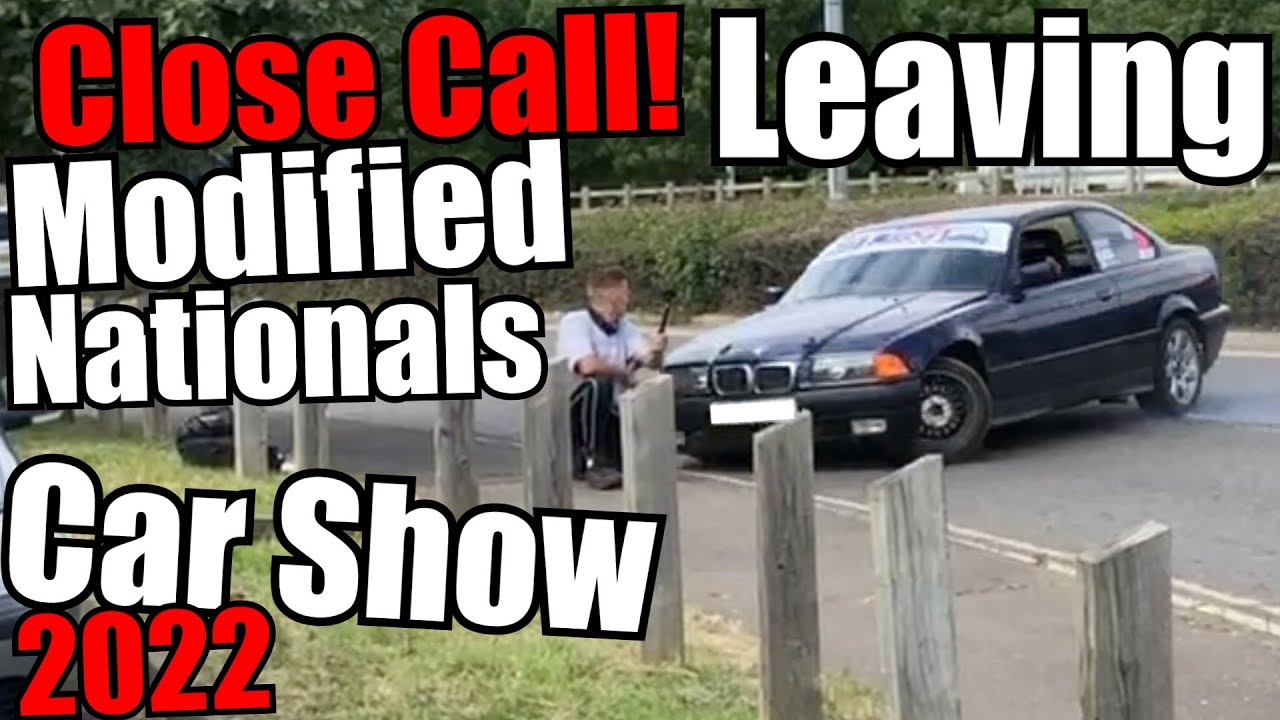 Close call! Leaving Modified Nationals Car Show 2022 (SENDS!)