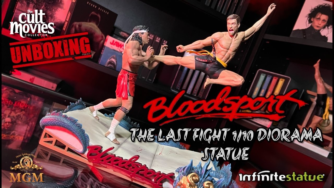AMAZING! Bloodsport (1988) &ldquo;The Last Fight&rdquo; 1/10 Diorama by Infinite Statue | UNBOXING & REVIEW