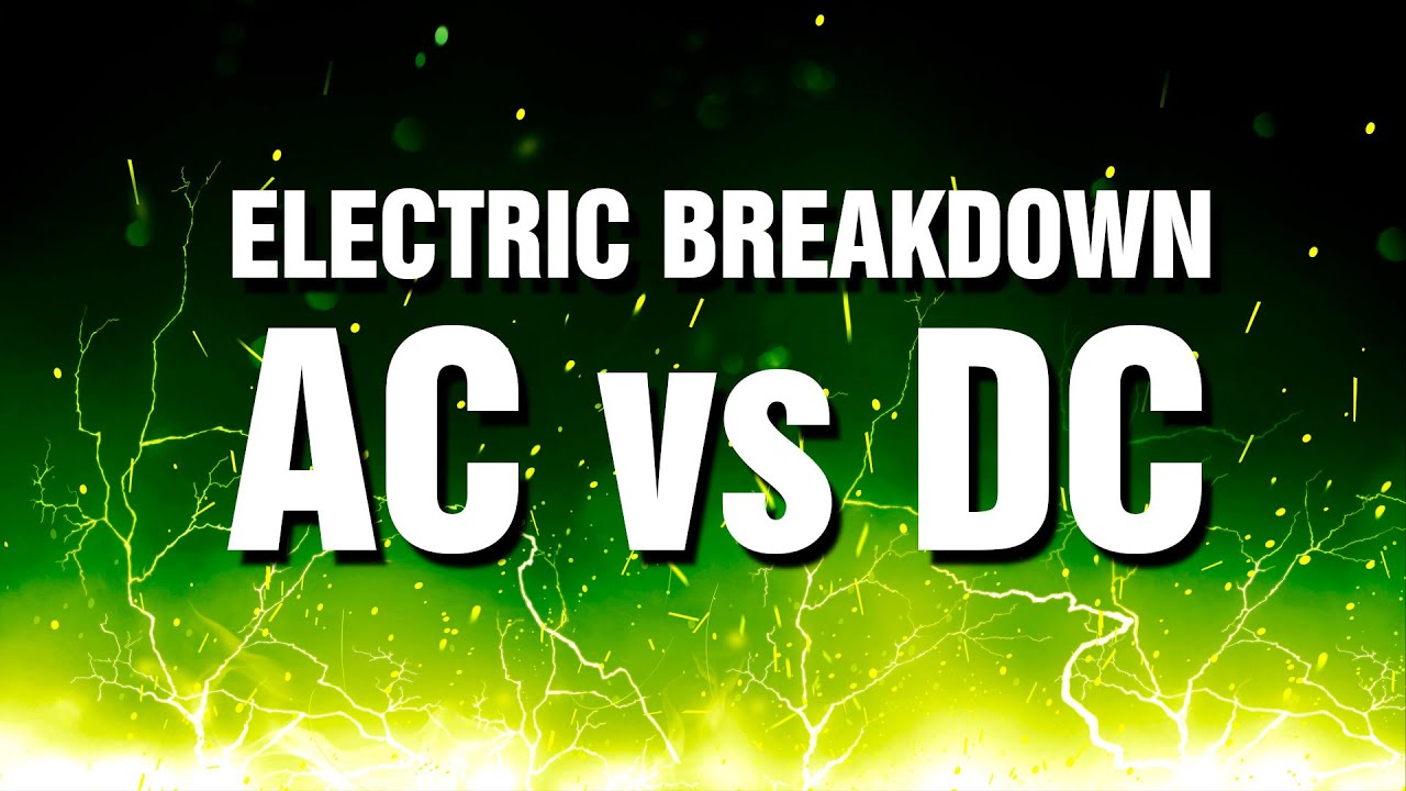 Remarkable Differences Between an AC and DC Breakdown