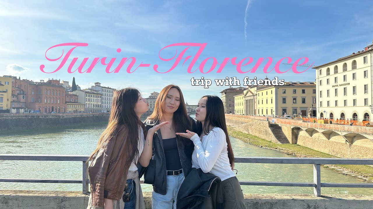 TRAVEL VLOG: Turin-Florence trip with friends, Турин мен Флоренцияға саяхат